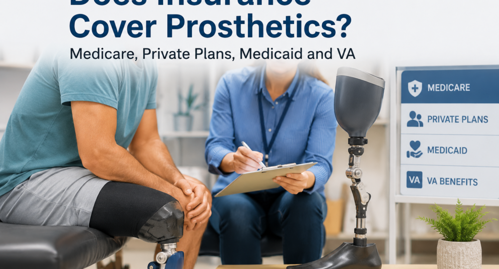 Does Insurance Cover Prosthetics? Medicare, Private Plans, Medicaid and VA