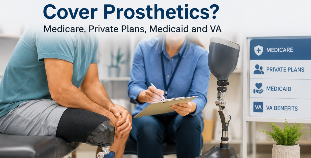 Does Insurance Cover Prosthetics? Medicare, Private Plans, Medicaid and VA