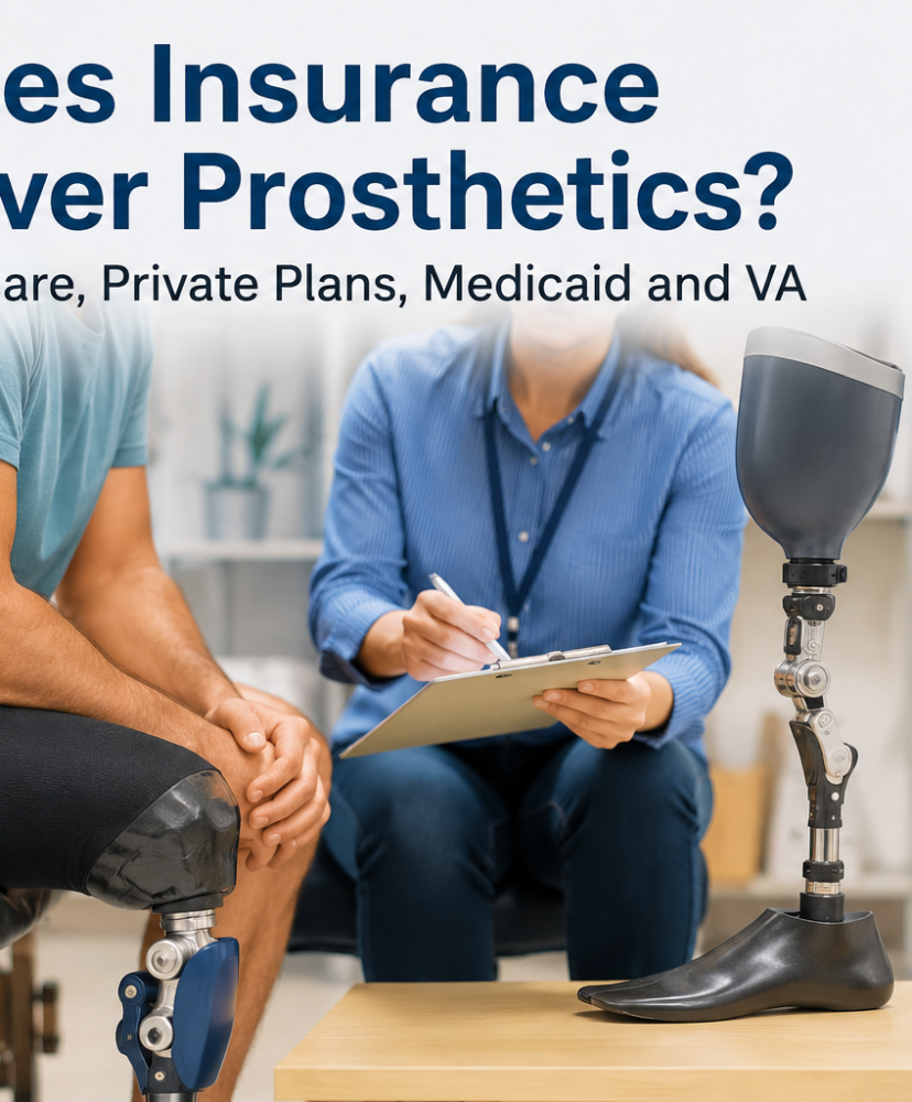 Does Insurance Cover Prosthetics? Medicare, Private Plans, Medicaid and VA