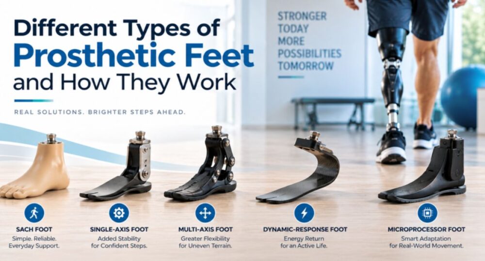 Different Types of Prosthetic Feet