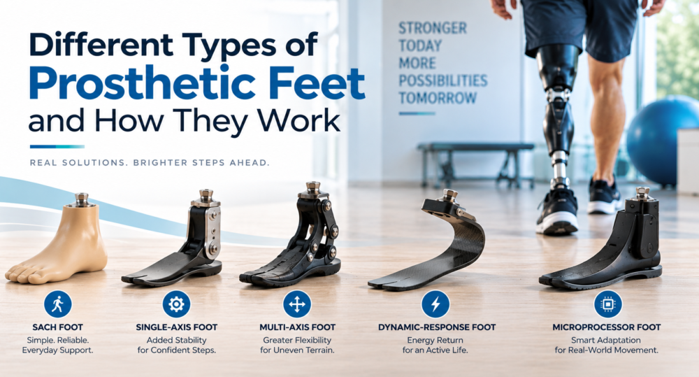 Different Types of Prosthetic Feet
