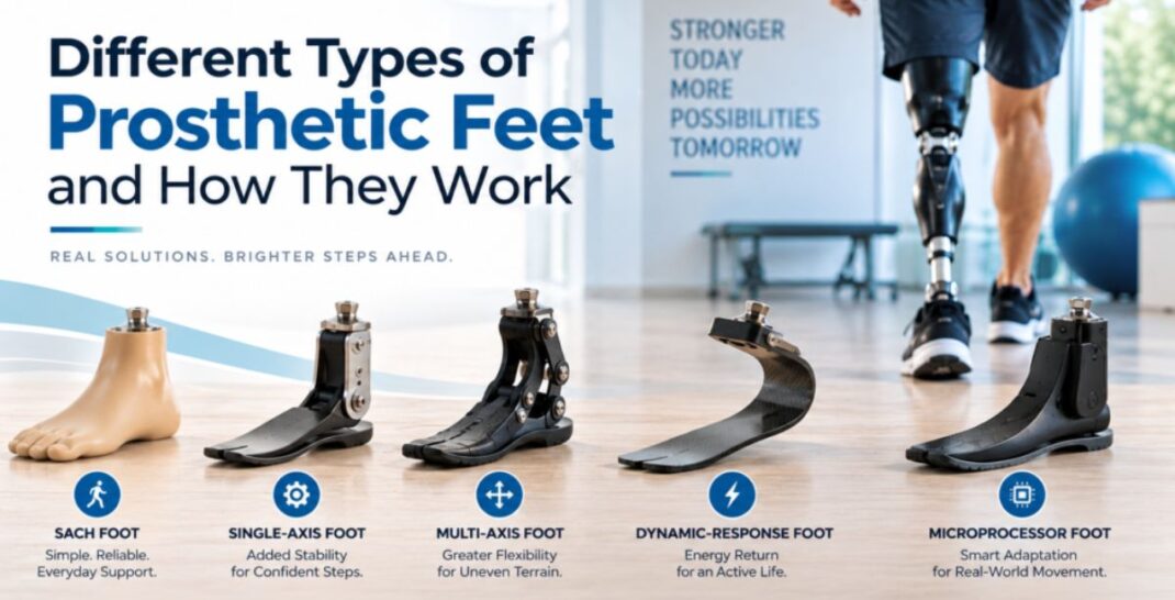 Different Types of Prosthetic Feet