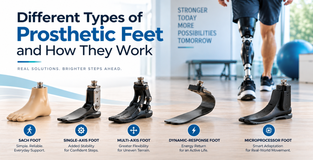 Different Types of Prosthetic Feet